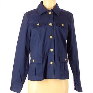 SOLD Appleseed’s Cotton Navy Chore Jacket